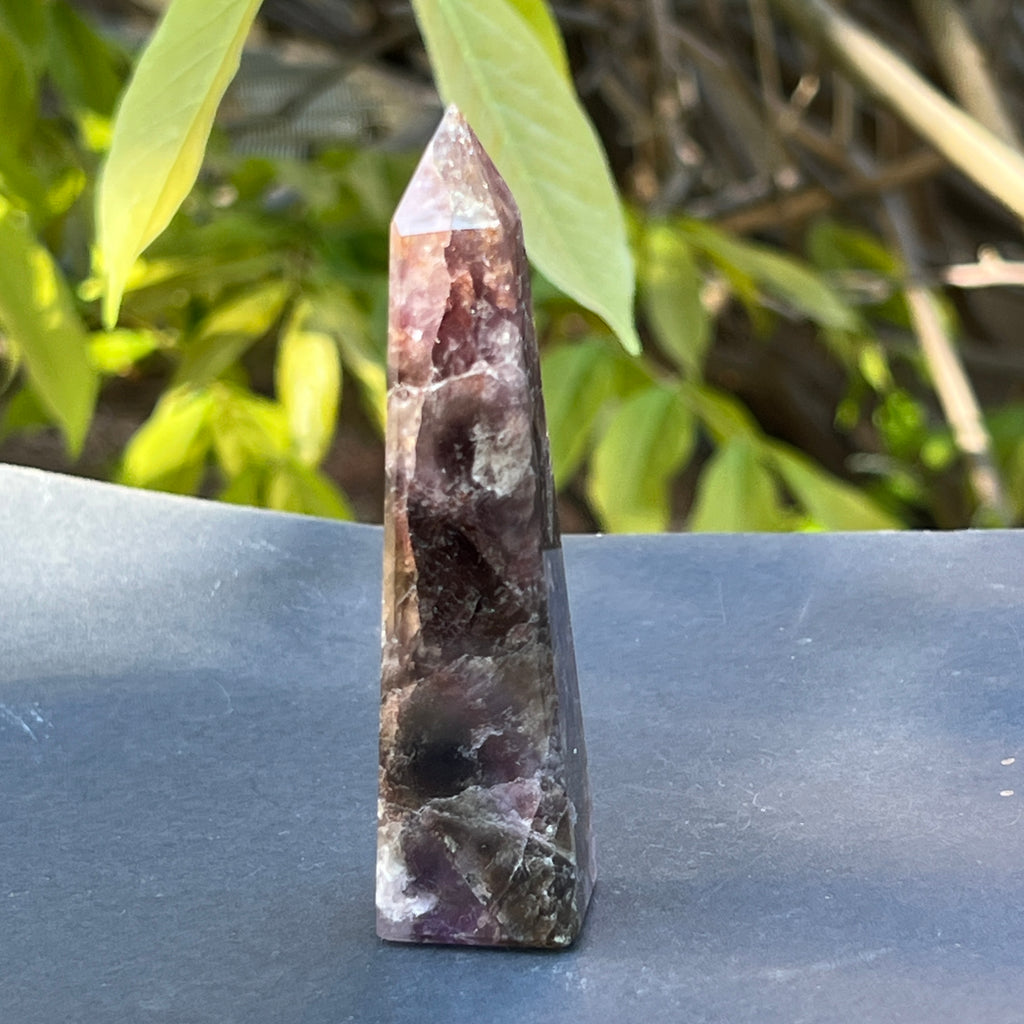 Obelisc super 7 (super seven) din Brazilia model 9, pietre semipretioase - druzy.ro 1 