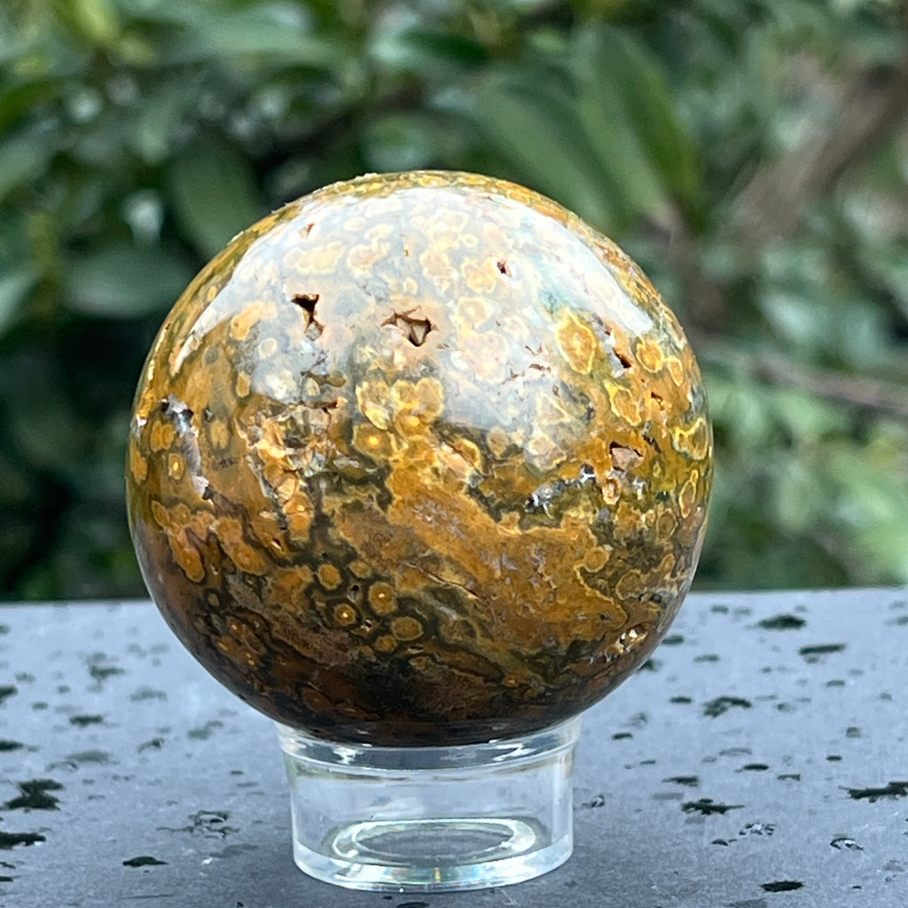 Sfera jasp ocean model 5, pietre semipretioase - druzy.ro 4 