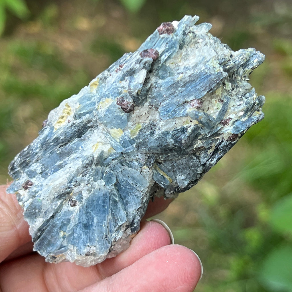 Kianit albastru (Cianit) piatra bruta din Zimbabwe model 4, pietre semipretioase - druzy.ro 1 