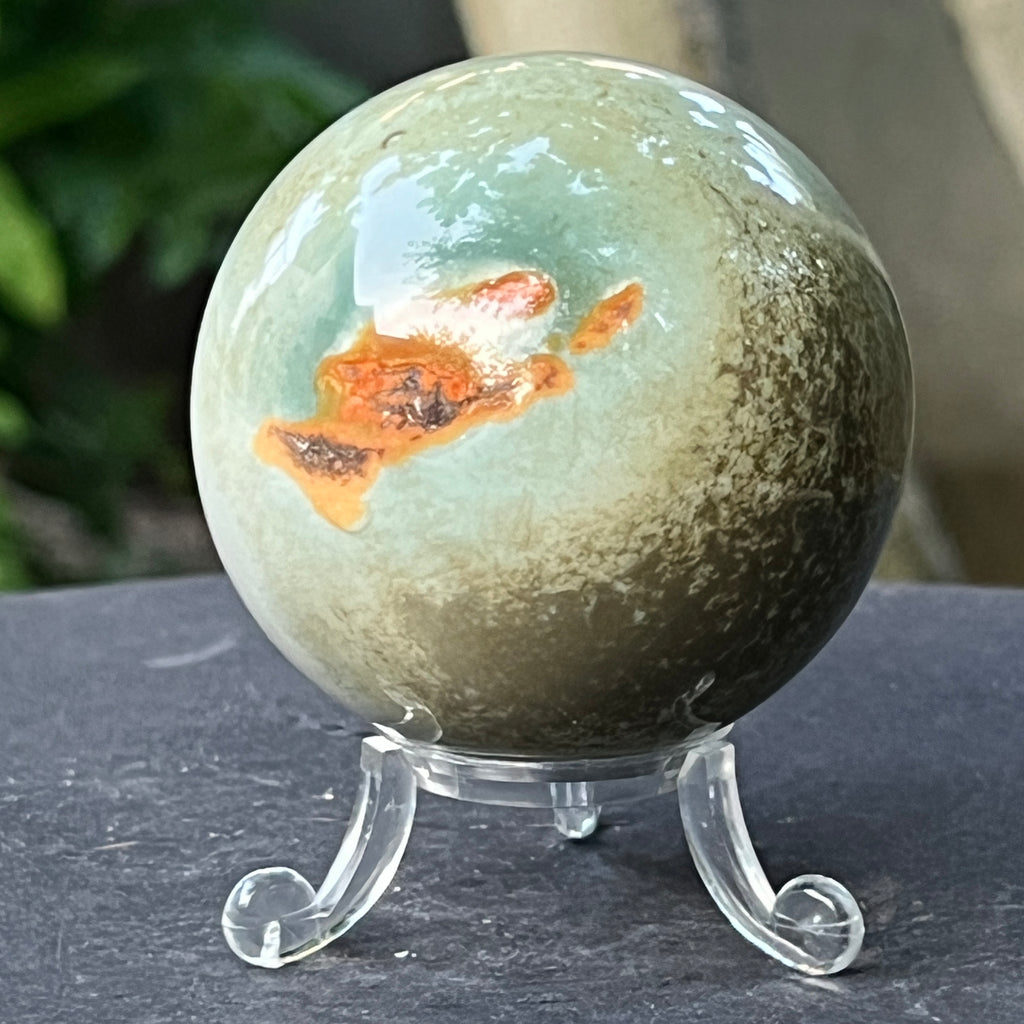 Sfera jasp ocean model 7, pietre semipretioase - druzy.ro 1 