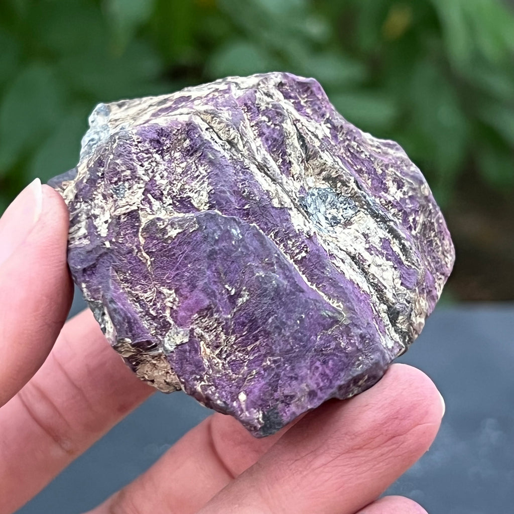 Purpurit metalic (din Namibia) piatra bruta model 6, pietre semipretioase - druzy.ro 8 