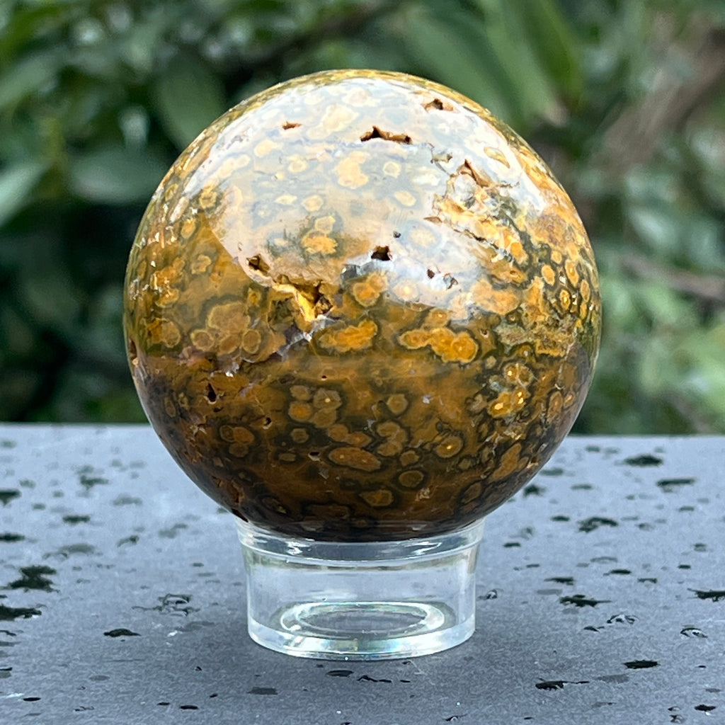Sfera jasp ocean model 5, pietre semipretioase - druzy.ro 2 