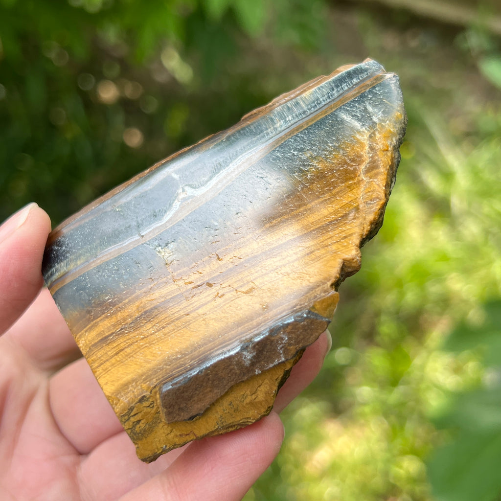 Ochi de tigru piatra bruta model 8, pietre semipretioase - druzy.ro 2 