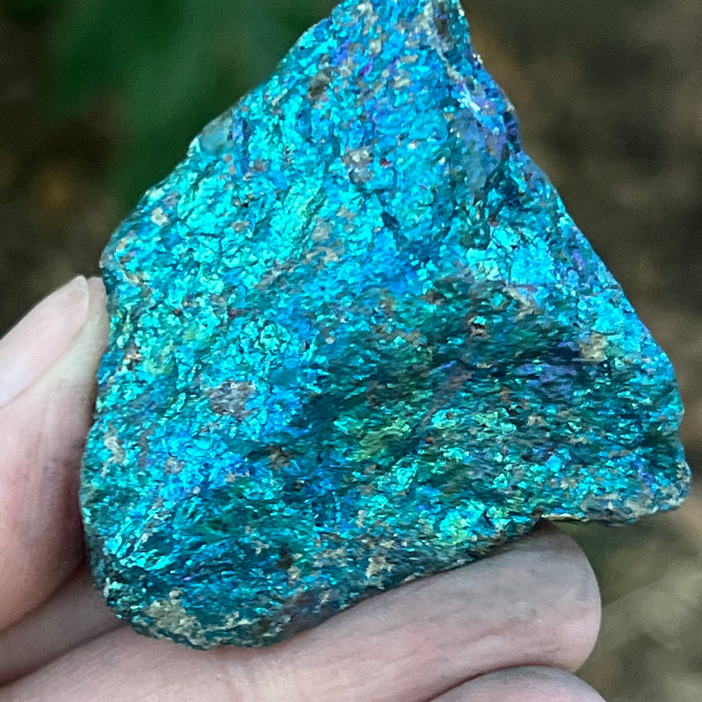 Calcopirita iridescentă din Mexic model 9, pietre semipretioase - druzy.ro 5 