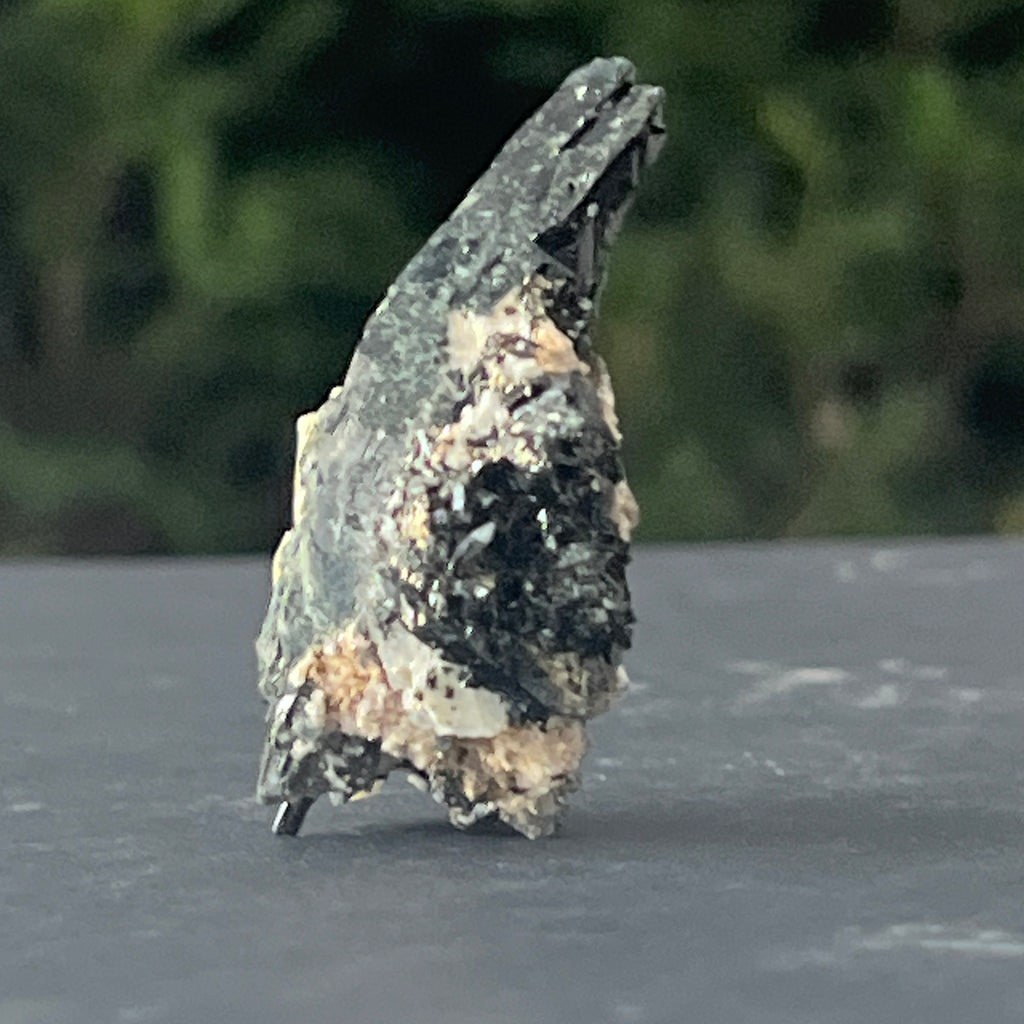 Cluster egirin mini cuart fumuriu/negru Zomba m4, pietre semipretioase - druzy.ro 2 