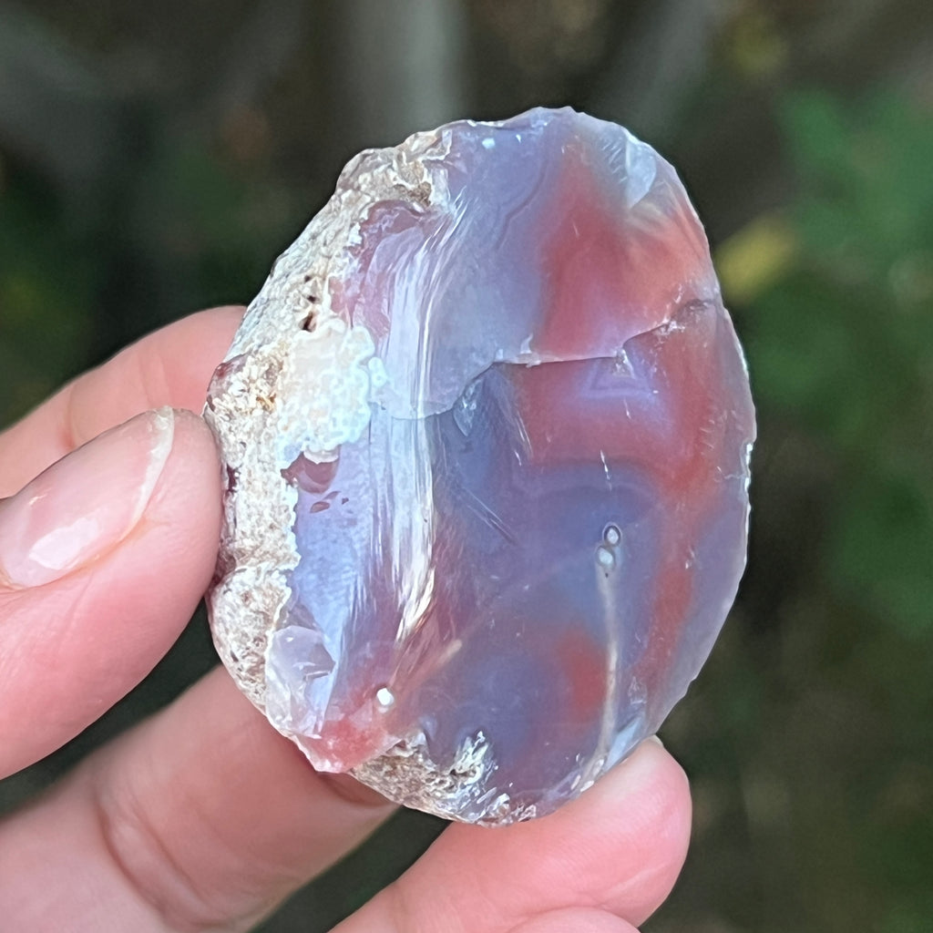 Agat de Botswana, nodul agat river model 11, pietre semipretioase - druzy.ro 2 