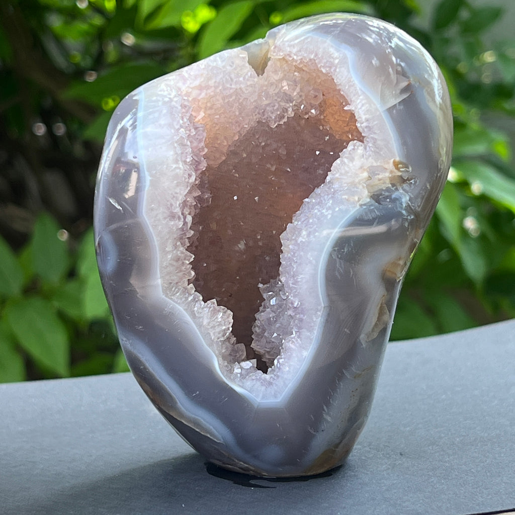 Geoda agat ametist model 5, pietre semipretioase - druzy.ro 1 