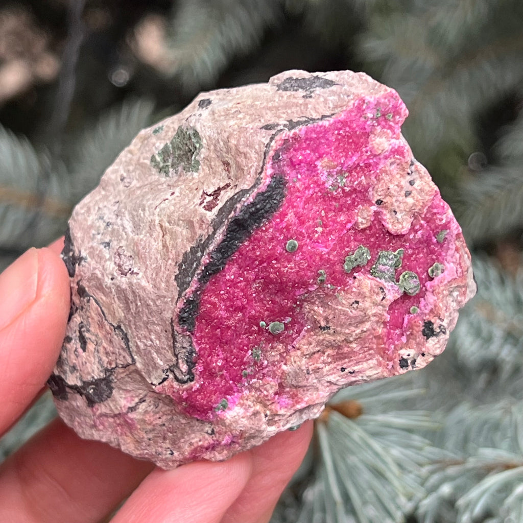 Dolomit roz Salrose piatra bruta m19, druzy.ro, cristale 2