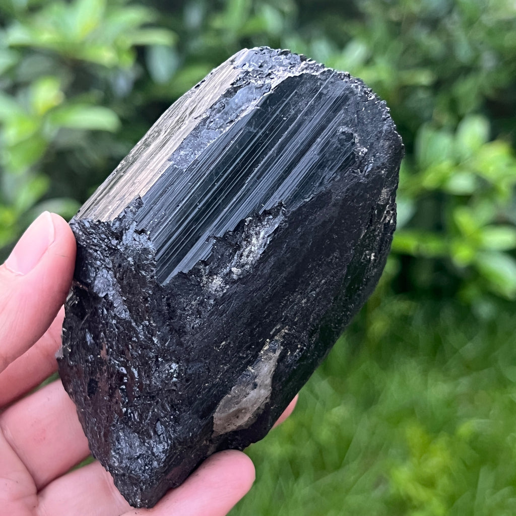 Turmalina neagra piatra bruta L15, pietre semipretioase - druzy.ro 3 