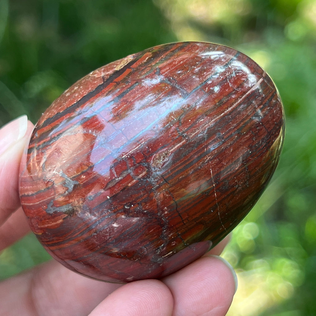 Ou jasp rosu din Zimbabwe model 10, pietre semipretioase - druzy.ro 11 