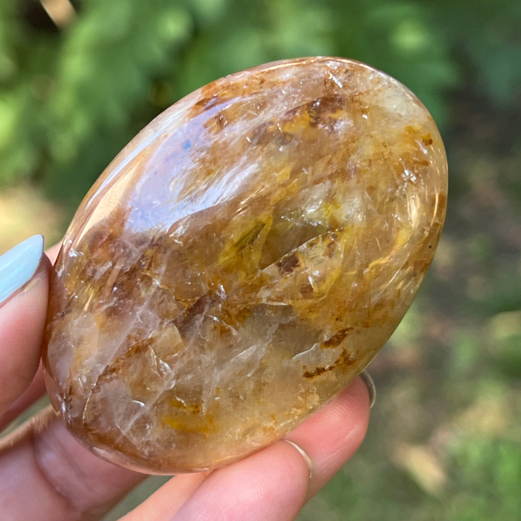 Palmstone cuart lamaie model 5, golden healer, pietre semipretioase - druzy.ro 2 