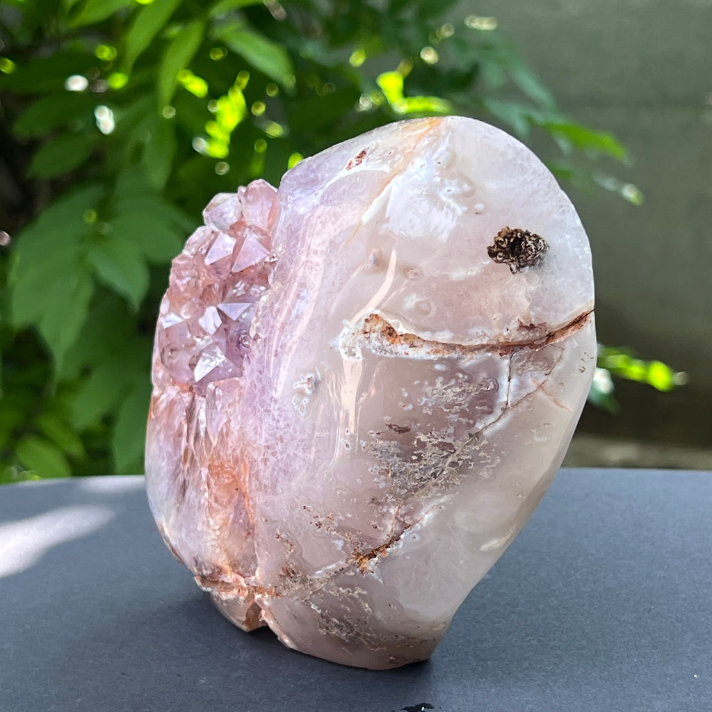 Geoda agat ametist model 8, pietre semipretioase - druzy.ro 4 