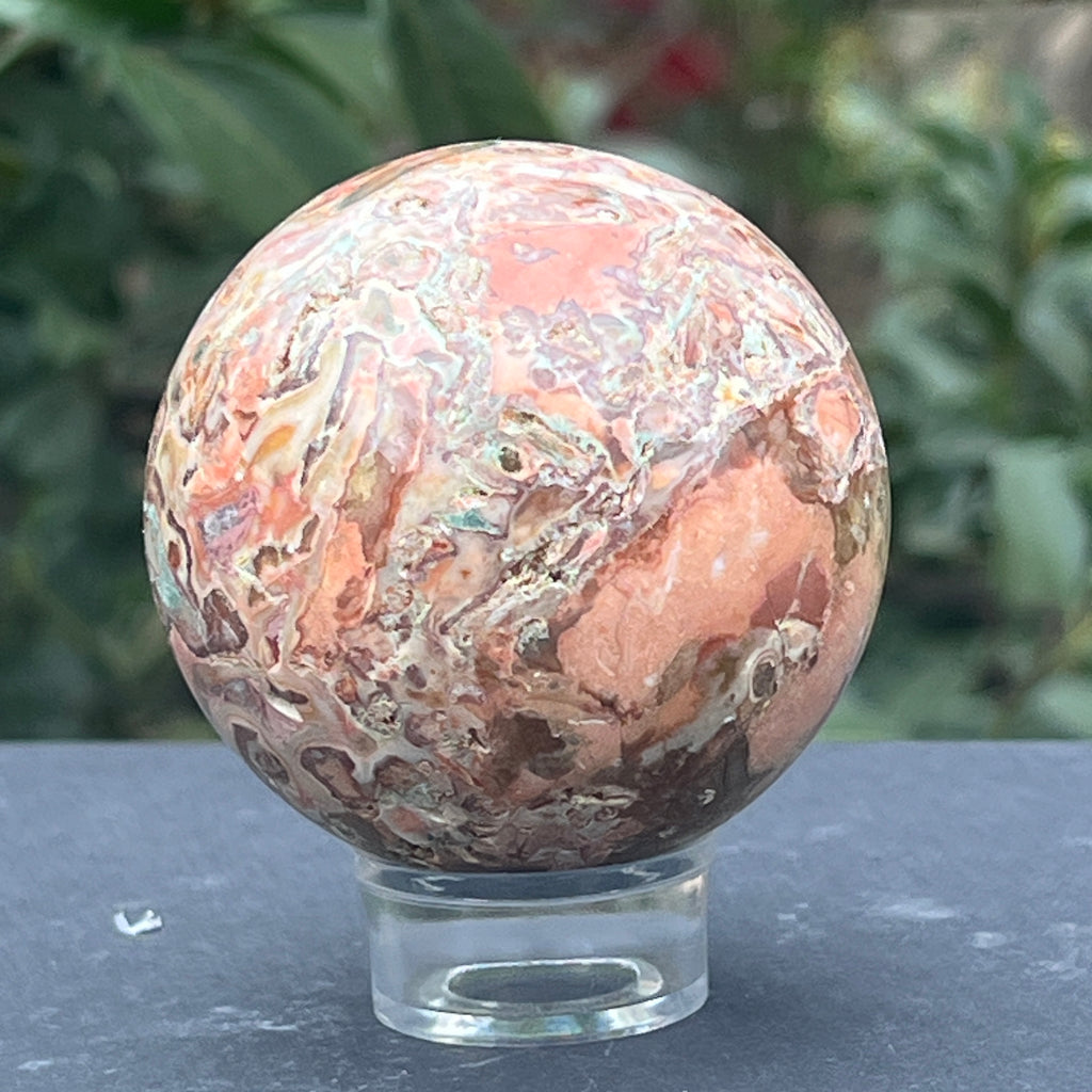 Sfera jasp peisaj ( landscape) din Namibia model 2, pietre semipretioase - druzy.ro 6 