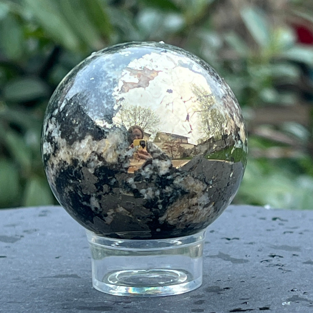 Sfera pirita model 8, pietre semipretioase - druzy.ro 4 
