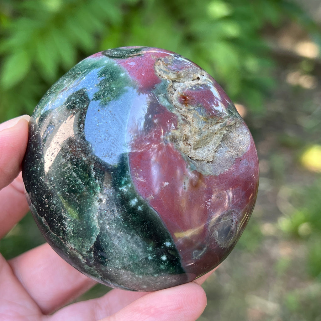 Palmstone jasp ocean | Model 1, pietre semipretioase - druzy.ro 4 