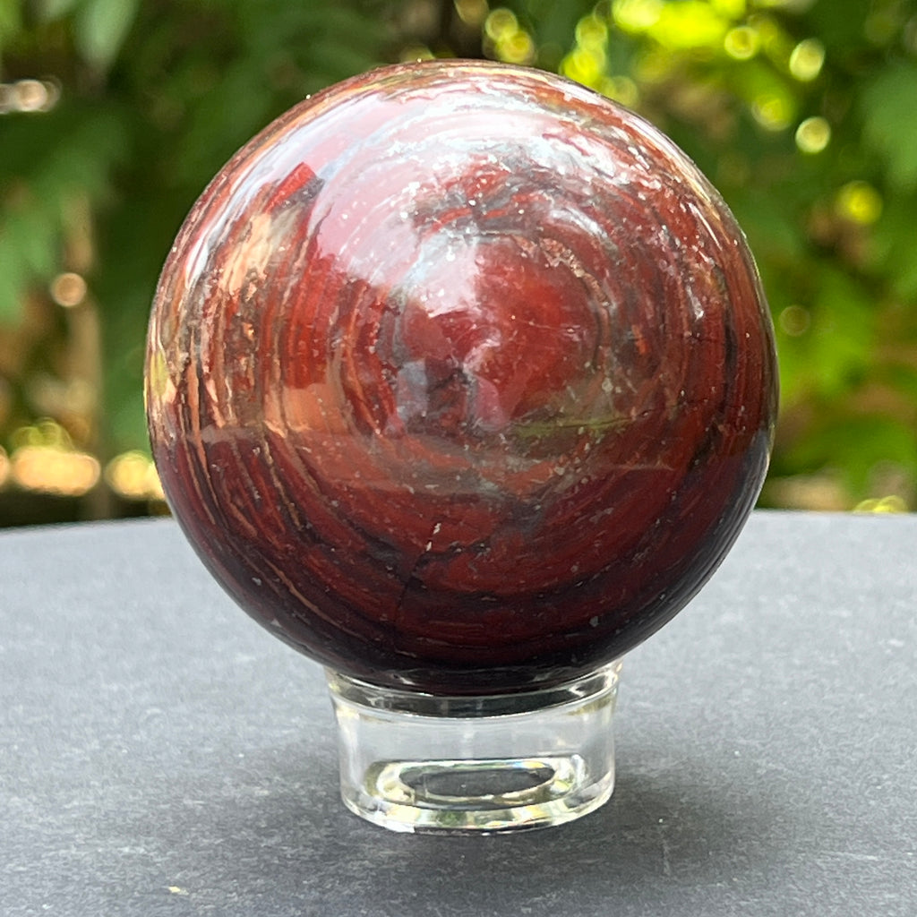 Sfera jasp rosu din Zimbabwe m3, pietre semipretioase - druzy.ro 1 