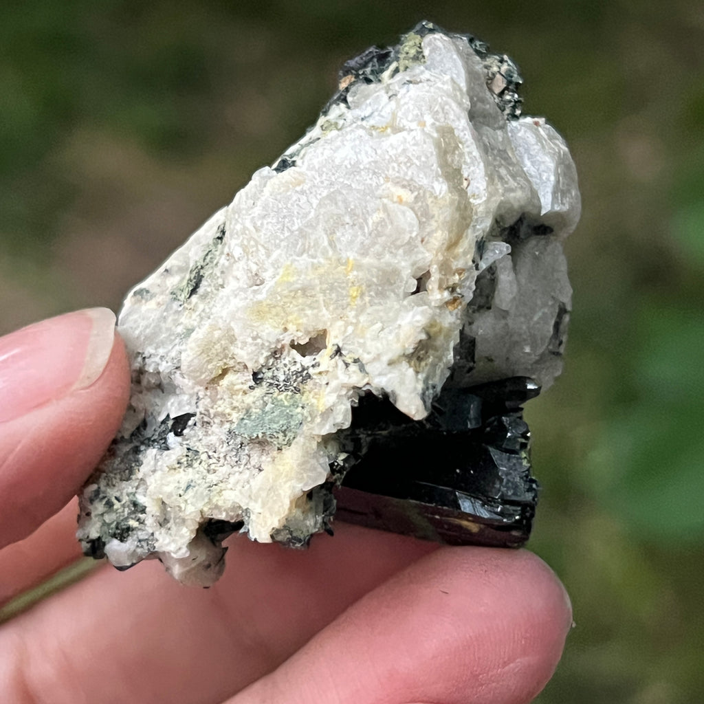 Cluster egirin mini cuart fumuriu/negru Zomba m15, pietre semipretioase - druzy.ro 5 