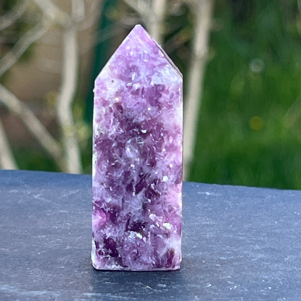 Obelisc lepidolit model 6, pietre semipretioase - druzy.ro 3 