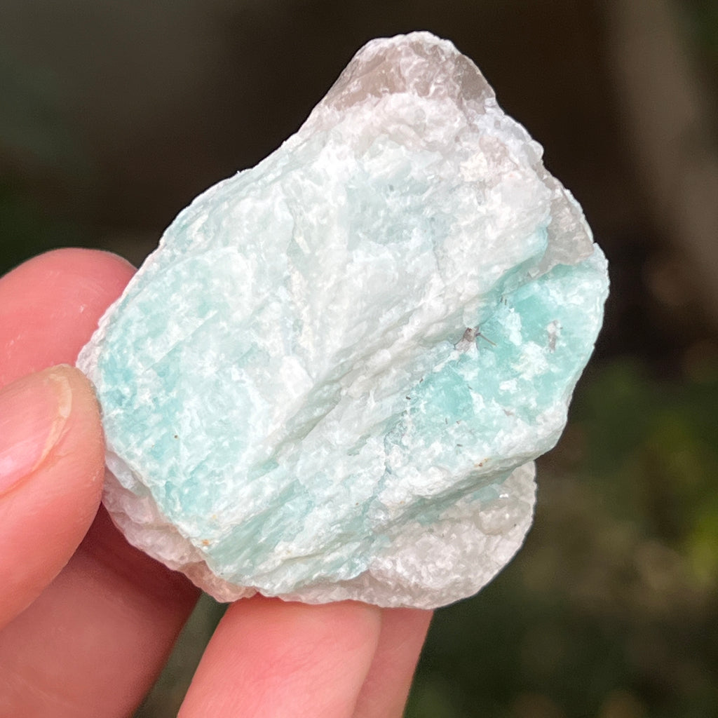 Amazonit piatra bruta din Brazilia model 1, pietre semipretioase - druzy.ro 2 