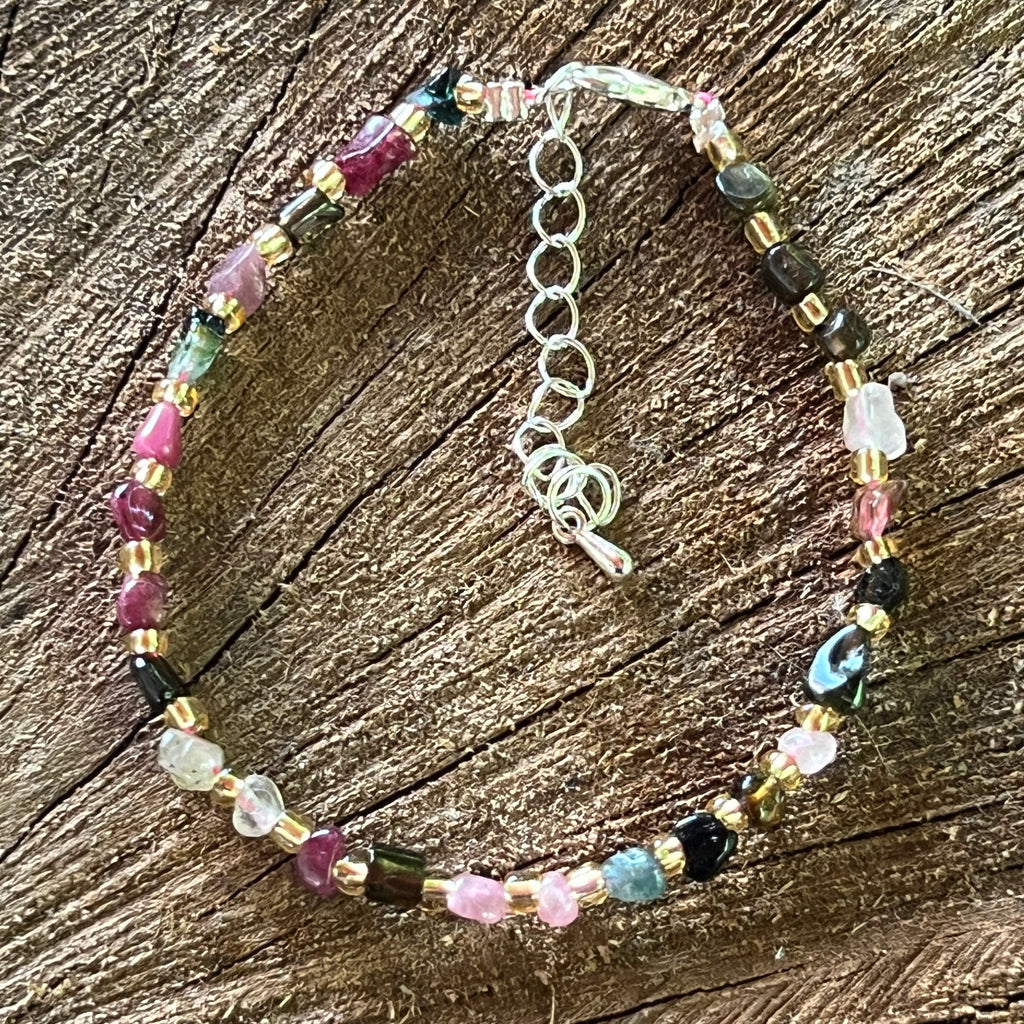 Bratara mix turmalina Joy Tumble, pietre semipretioase - druzy.ro 3 