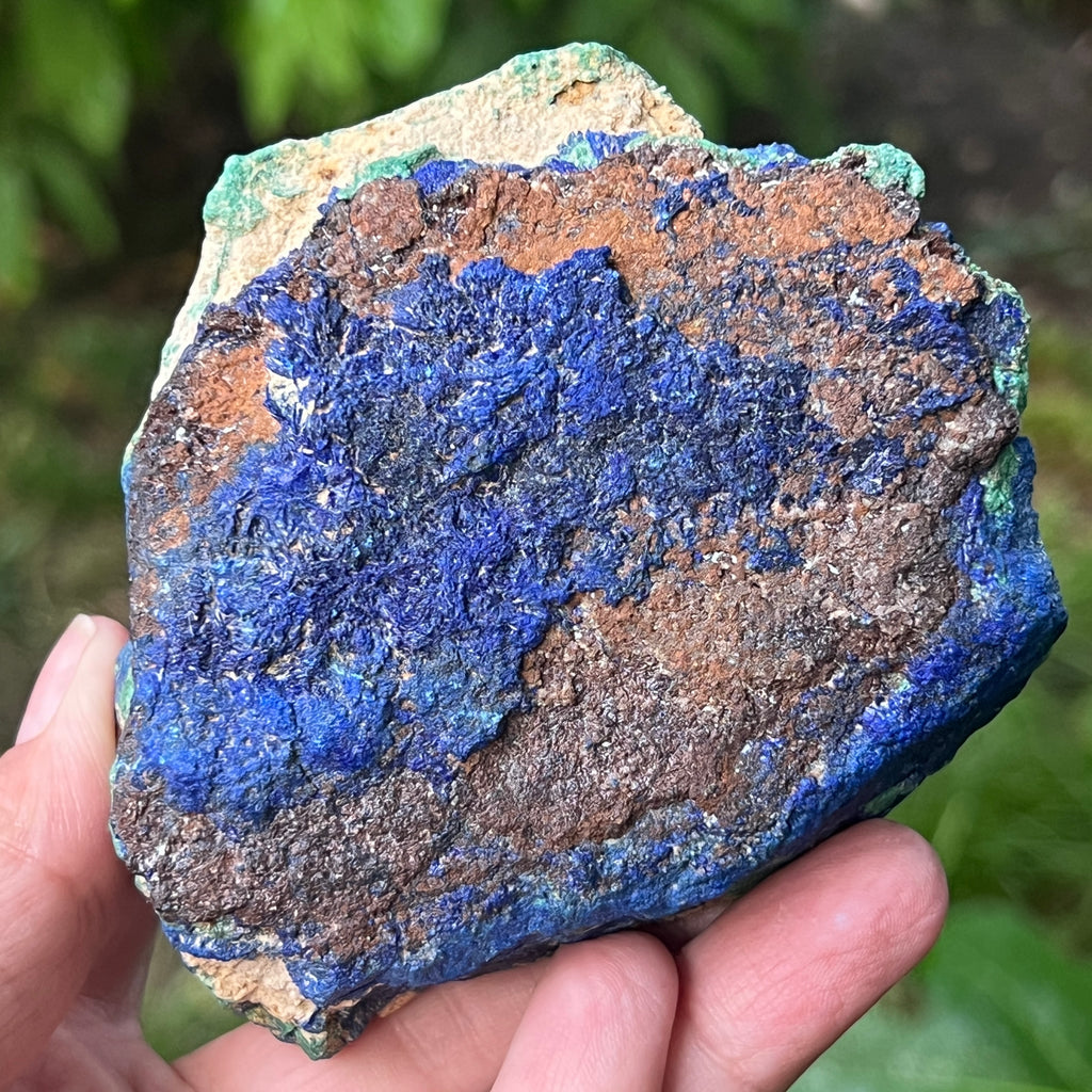 Azurit malachit piatra bruta model 17, pietre semipretioase - druzy.ro 2 