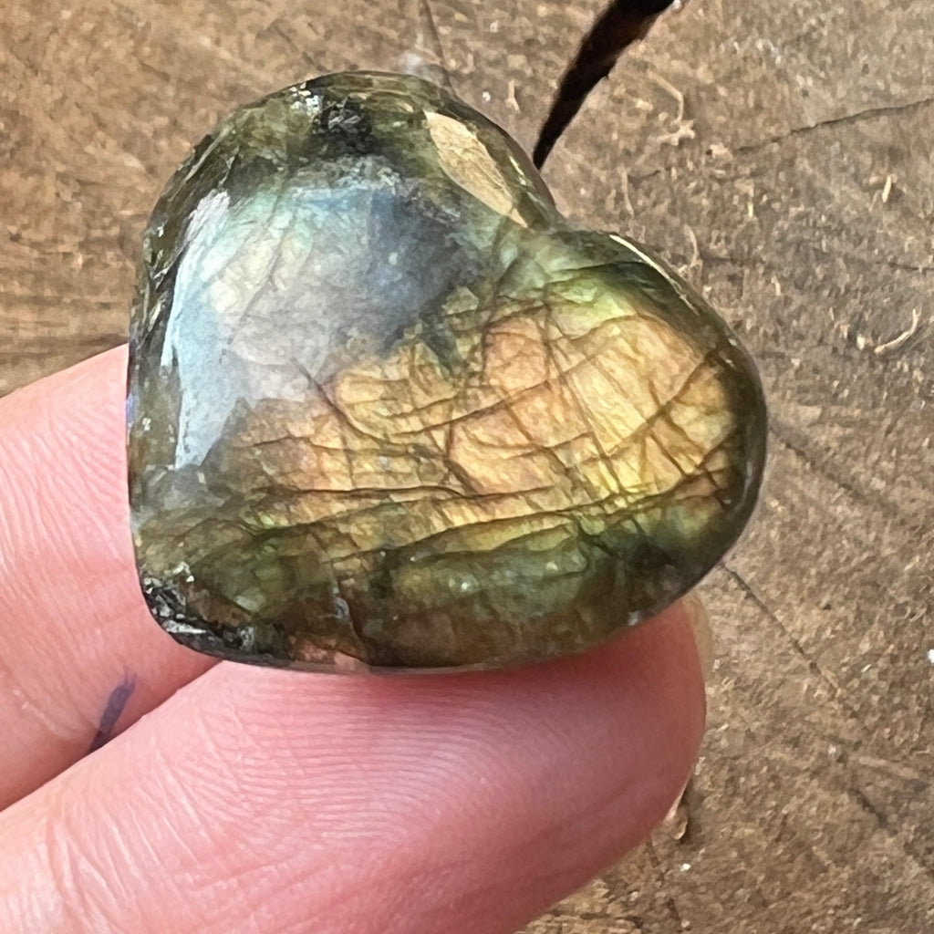 Inima labradorit model 1, pietre semipretioase - druzy.ro 1 