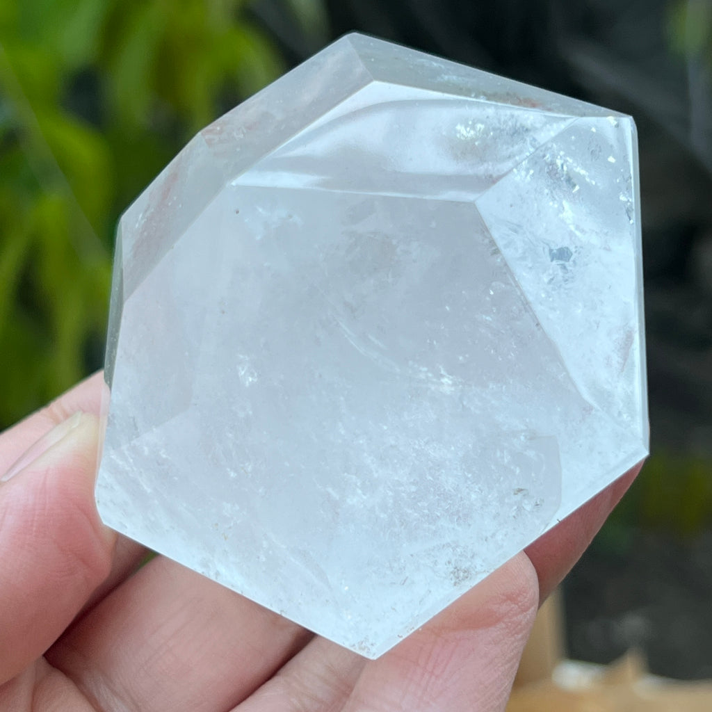 Cuart forma diamant caliate extra, cristal de stanca/cuart incolor m5, pietre semipretioase - druzy.ro 9 
