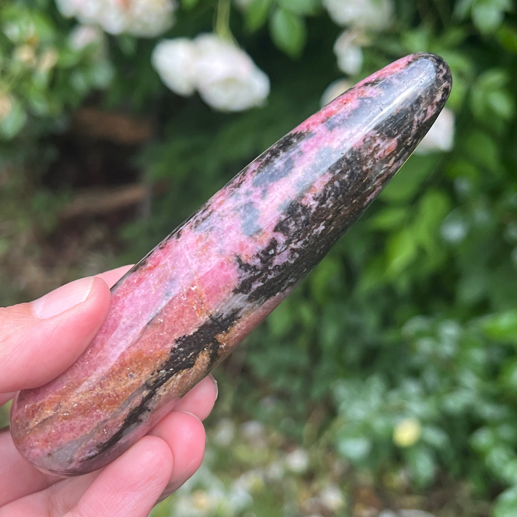 Bagheta masaj rodonit model 2, pietre semipretioase - druzy.ro 4 