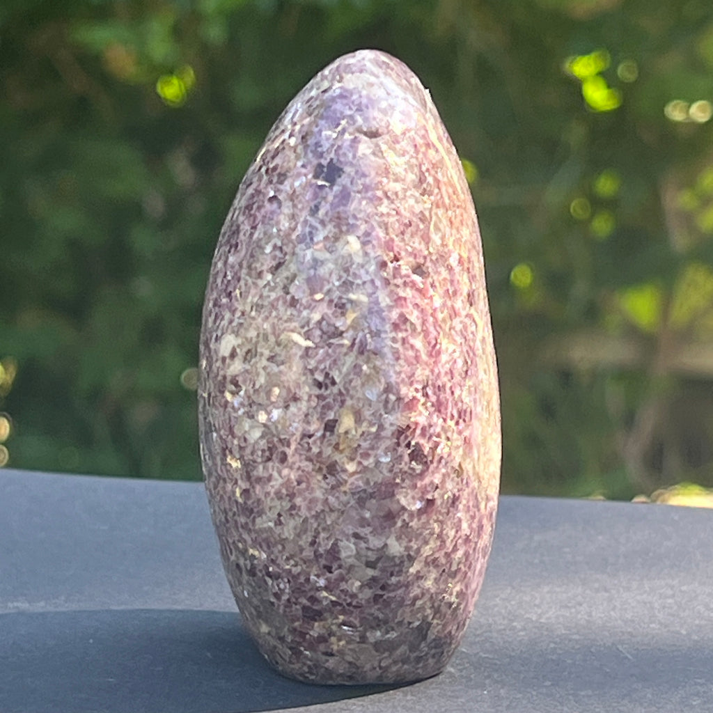 Sculptura Lepidolit forma libera | Model 3, pietre semipretioase - druzy.ro 2 