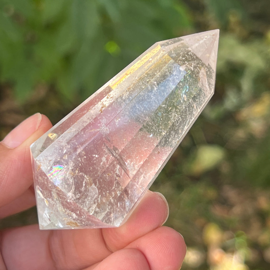 Bagheta cuart vogel, 12 fete, Brazilia model 27, pietre semipretioase - druzy.ro 4 