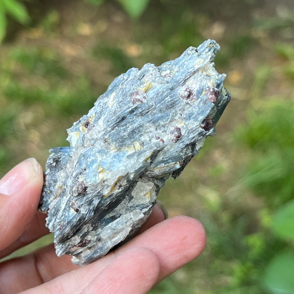 Kianit albastru (Cianit) piatra bruta din Zimbabwe model 4, pietre semipretioase - druzy.ro 4 