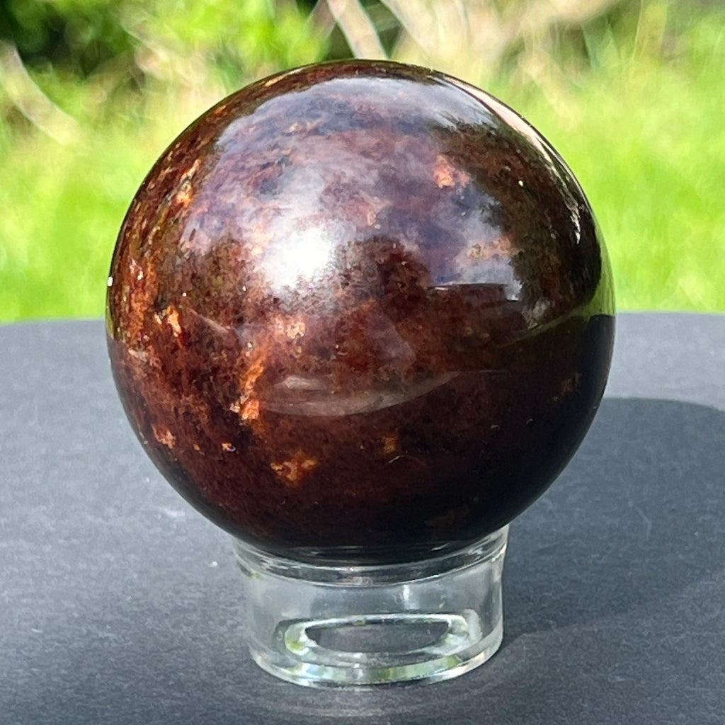 Sfera granat model 3, pietre semipretioase - druzy.ro 4 