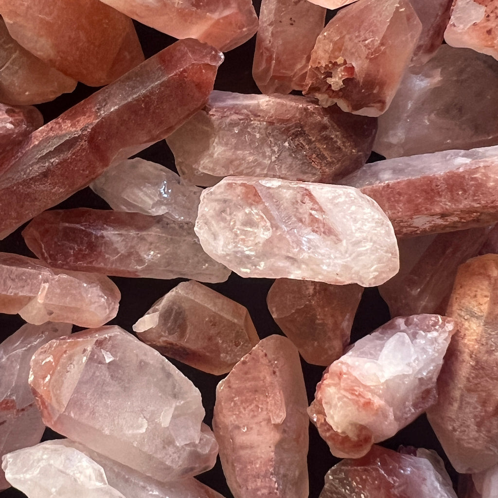 Varf brut cuart rosu hematoid - calitate B, pietre semipretioase - druzy.ro 3 