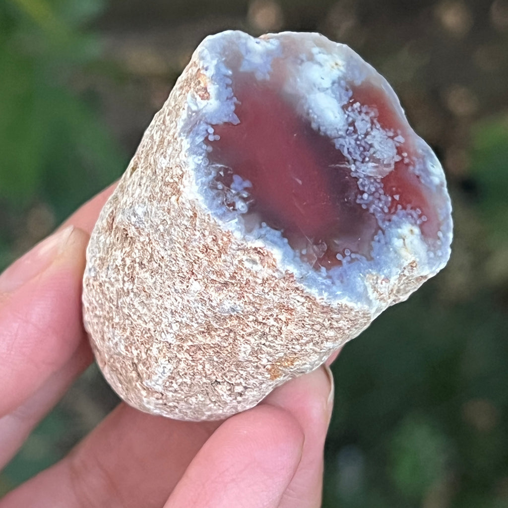 Agat de Botswana, nodul agat river model 6, pietre semipretioase - druzy.ro 1 