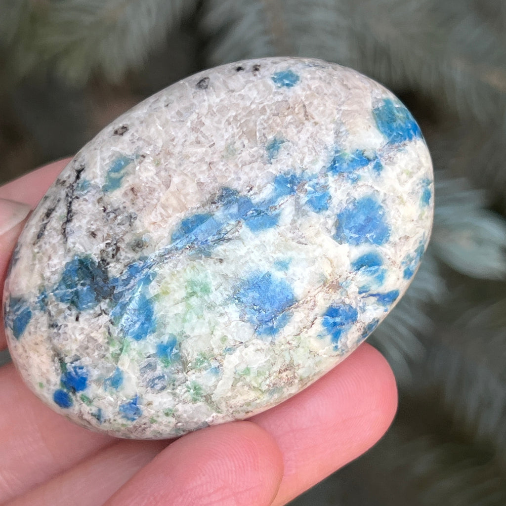 Palmstone K2 Granit cu azurit model 8, pietre semipretioase - druzy.ro 4 