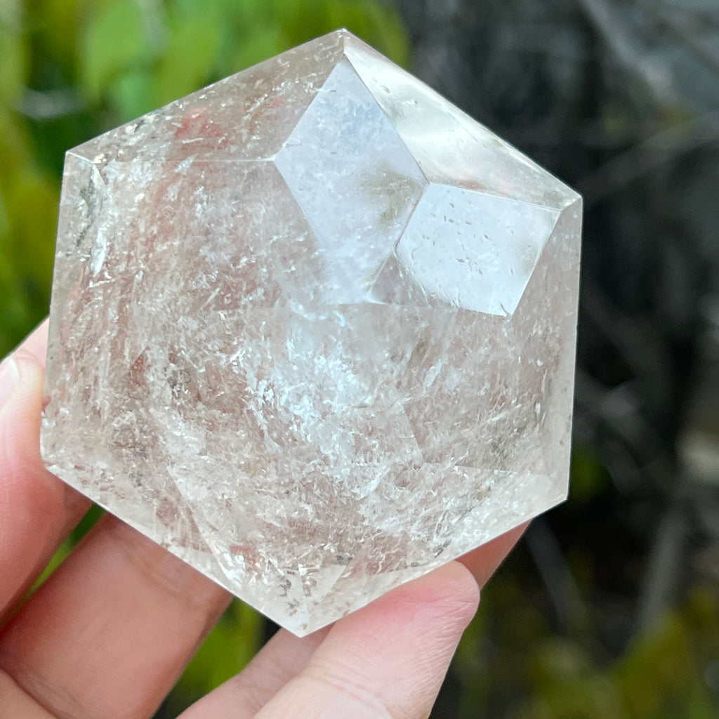 Cuart forma diamant caliate extra, cristal de stanca/cuart incolor m12, pietre semipretioase - druzy.ro 8 
