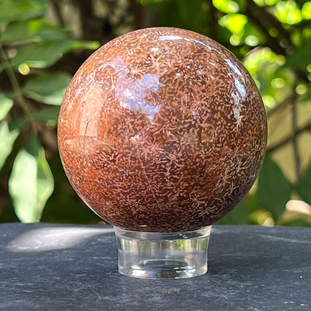 Sfera Starburst jasp | Model 4, pietre semipretioase - druzy.ro 4 