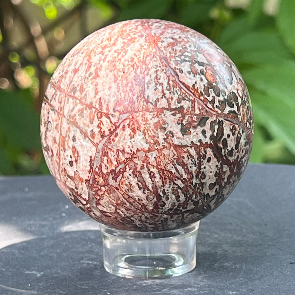 Sfera jasp piele de sarpe din Australia | Model 10, pietre semipretioase - druzy.ro 1 