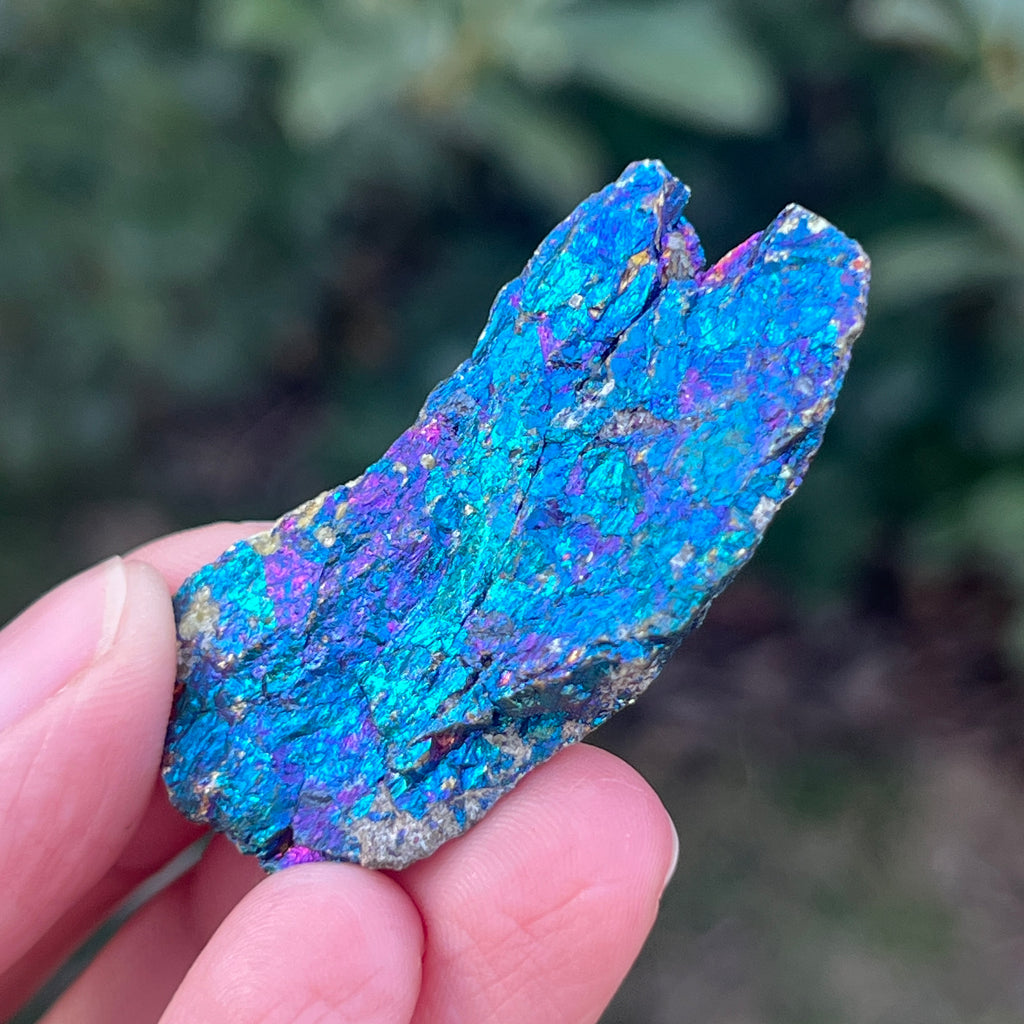 Calcopirita iridescentă din Mexic model 1, pietre semipretioase - druzy.ro 2 