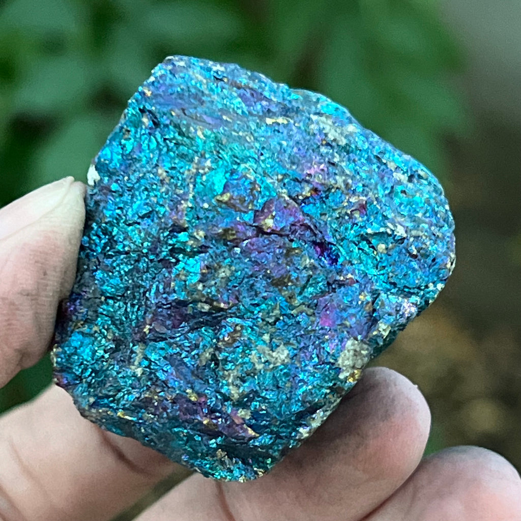 Calcopirita iridescentă din Mexic model 11, pietre semipretioase - druzy.ro 4 