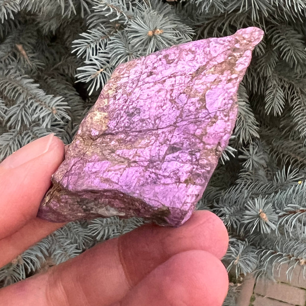 Purpurit piatra bruta model 4a/8, druzy.ro, cristale 7
