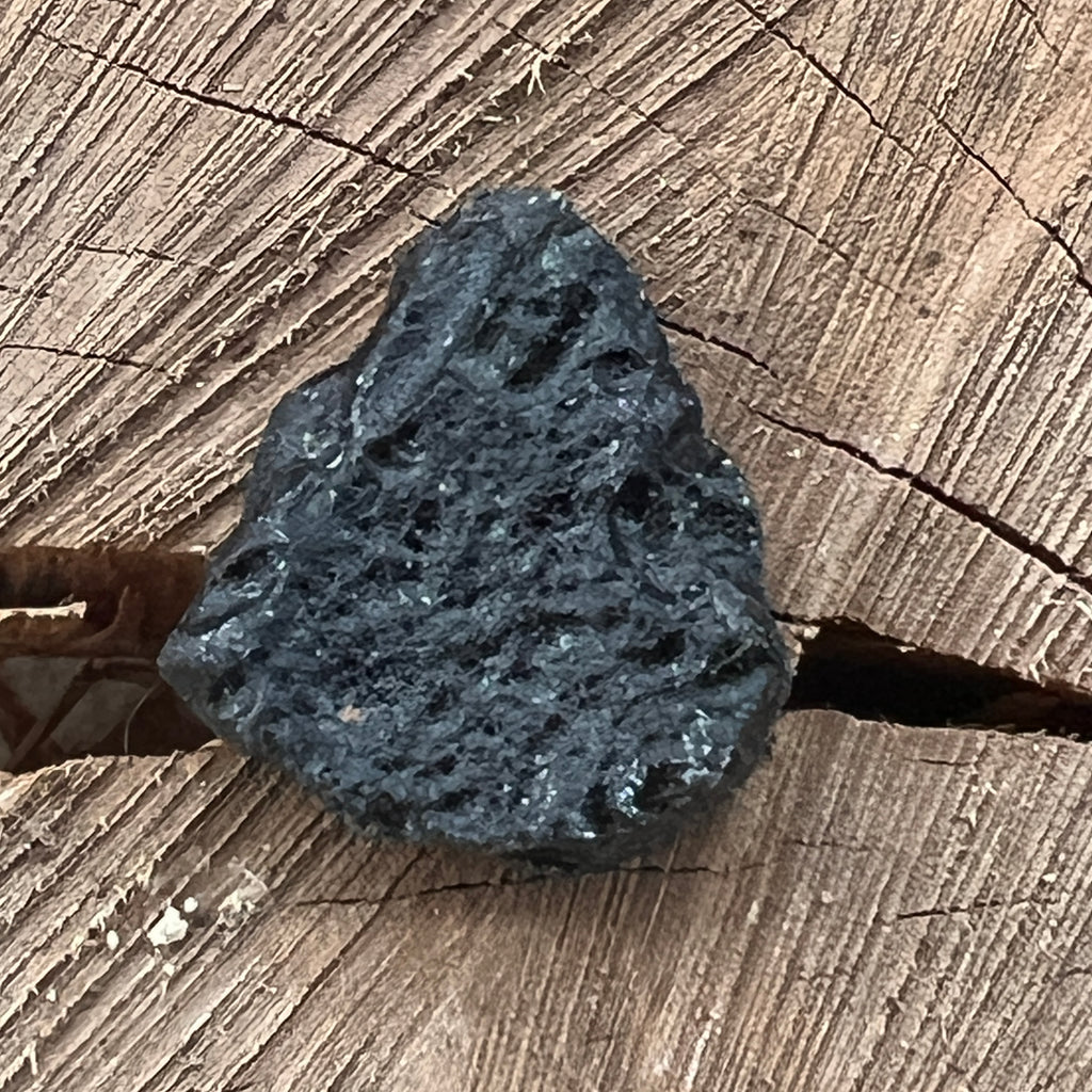 Tectita neagra, meteorit piatra bruta, tektit m7, pietre semipretioase - druzy.ro 2 