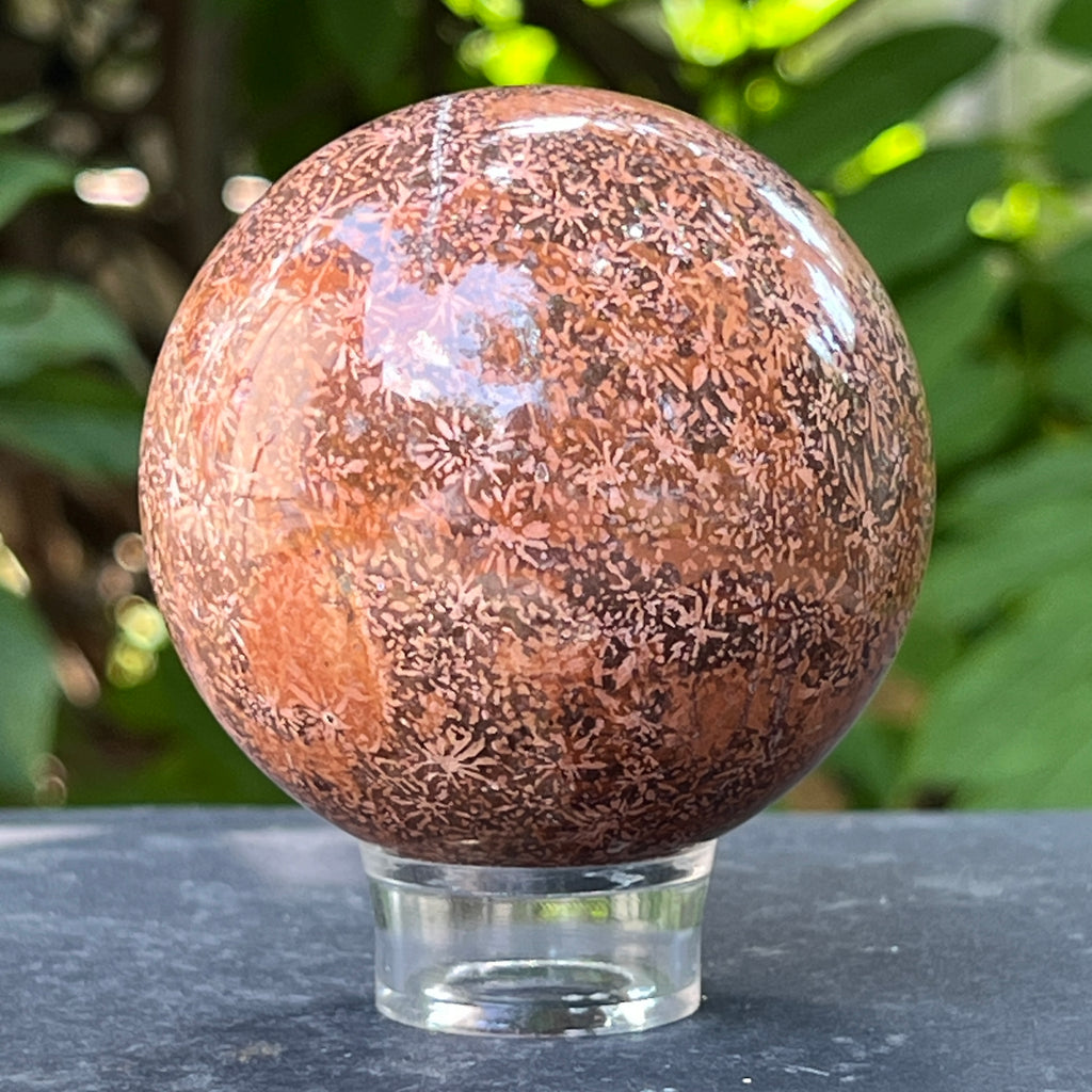 Sfera Starburst jasp | Model 3, pietre semipretioase - druzy.ro 3 