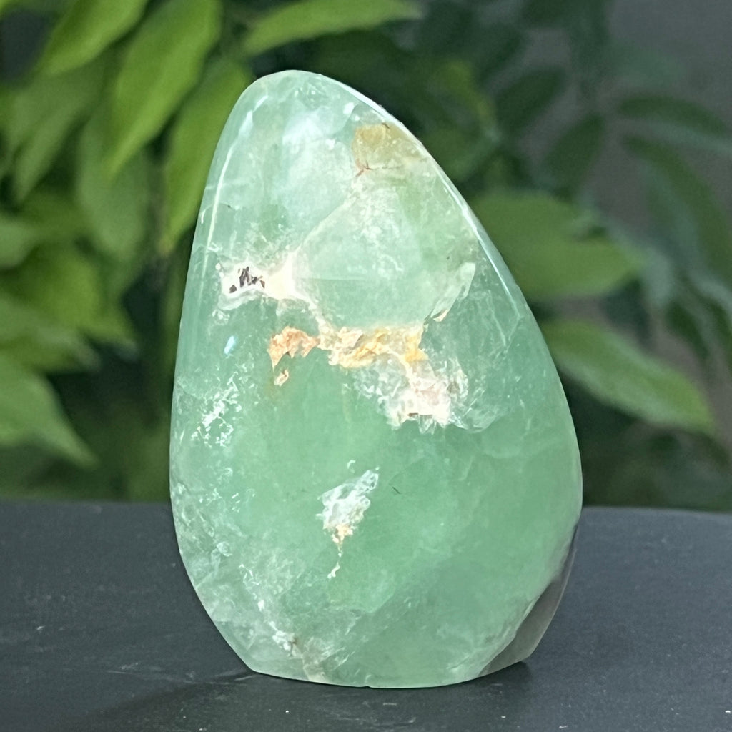 Fluorit verde structura forma libera model 10, pietre semipretioase - druzy.ro 3 