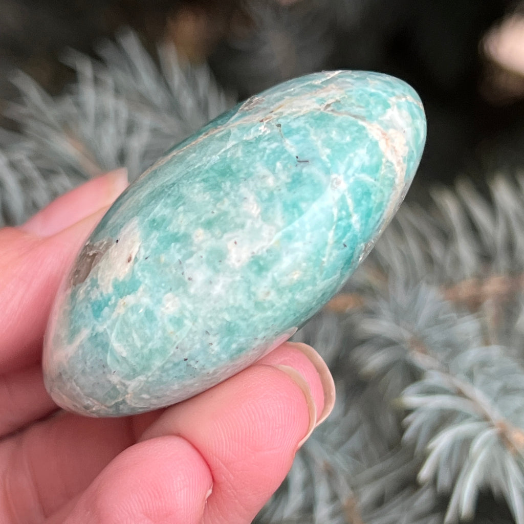 Amazonit palmstone m3, pietre semipretioase - druzy.ro 3 