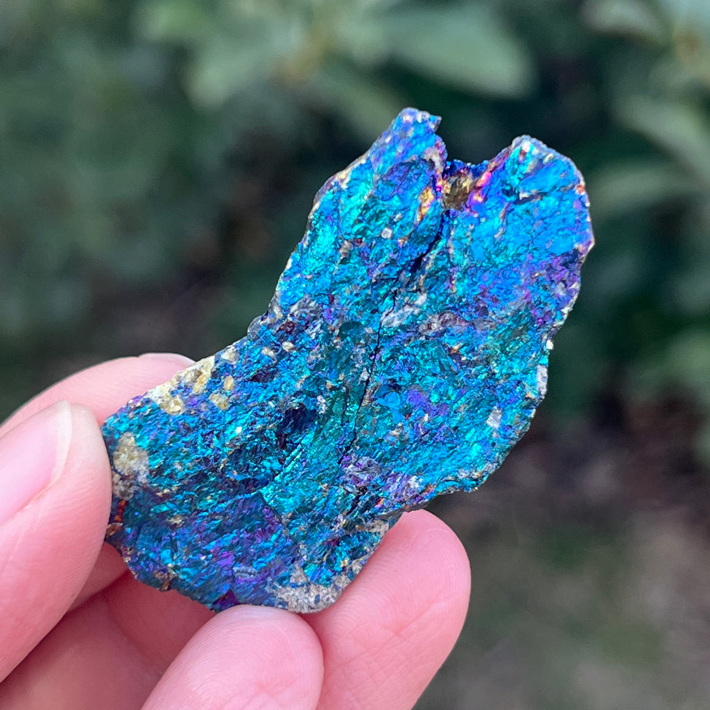 Calcopirita iridescentă din Mexic model 1, pietre semipretioase - druzy.ro 1 