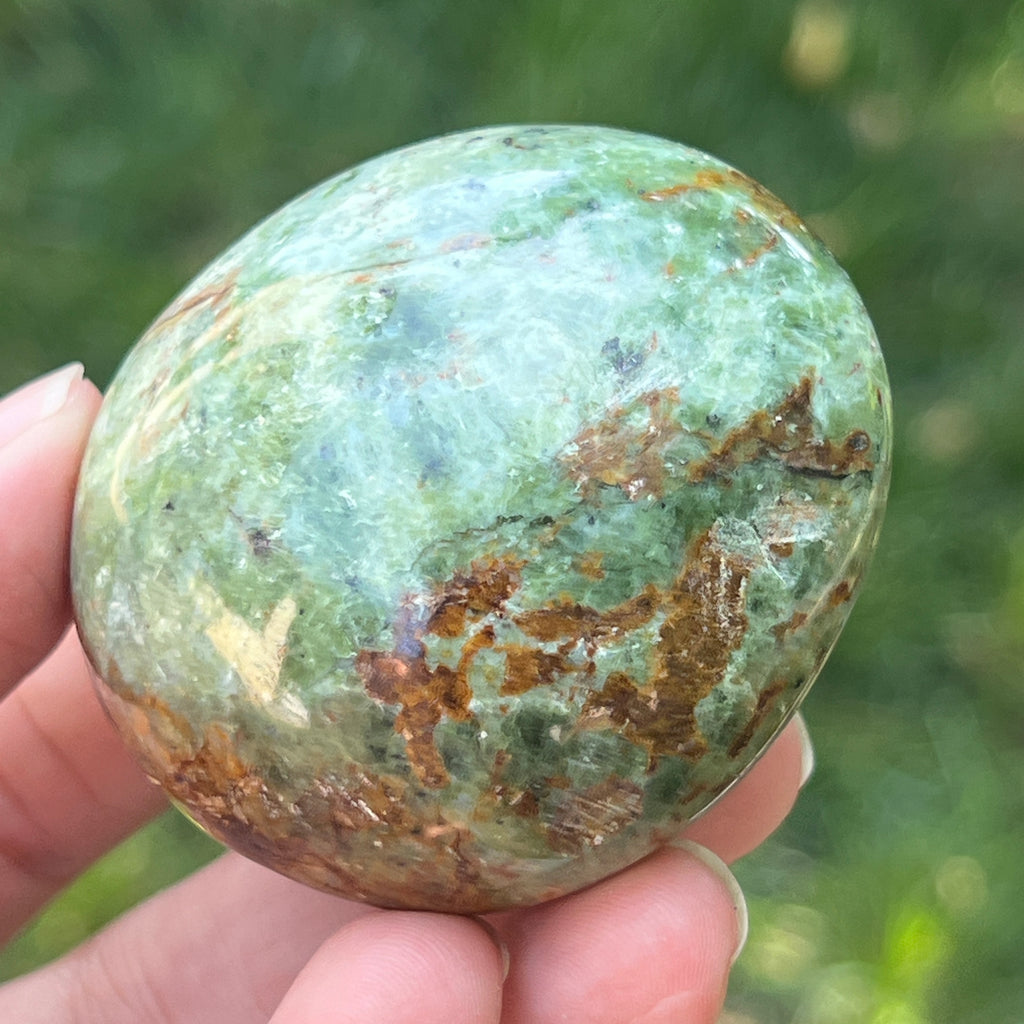 Palmstone crisopraz | Model 5, pietre semipretioase - druzy.ro 2 