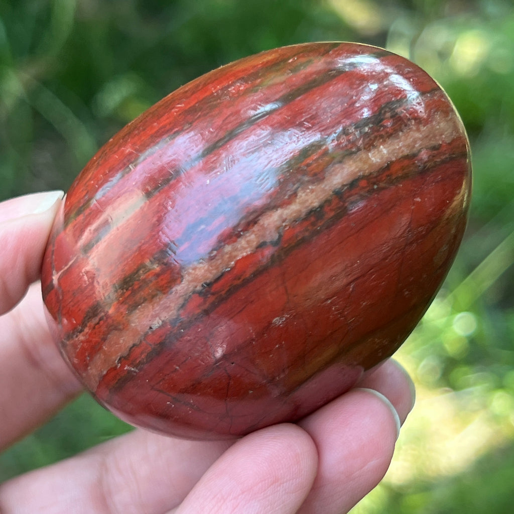 Ou jasp rosu din Zimbabwe model 6, pietre semipretioase - druzy.ro 9 