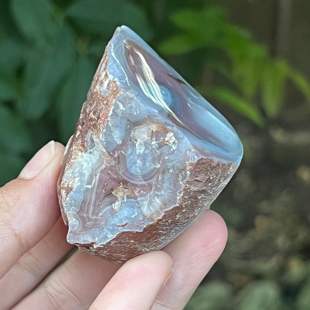Agat de Botswana, nodul agat river model 1, pietre semipretioase - druzy.ro 2 