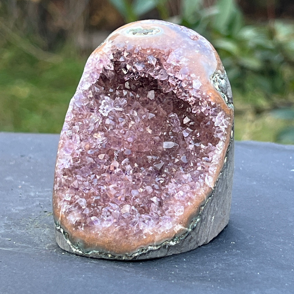 Ametist stalactit calitate +AAA, geoda ametist Uruguay, m1, pietre semipretioase - druzy.ro 2 